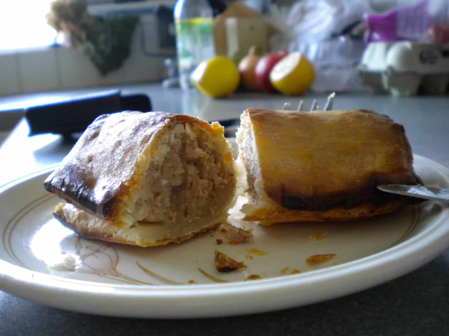 Gluten free sausage rolls