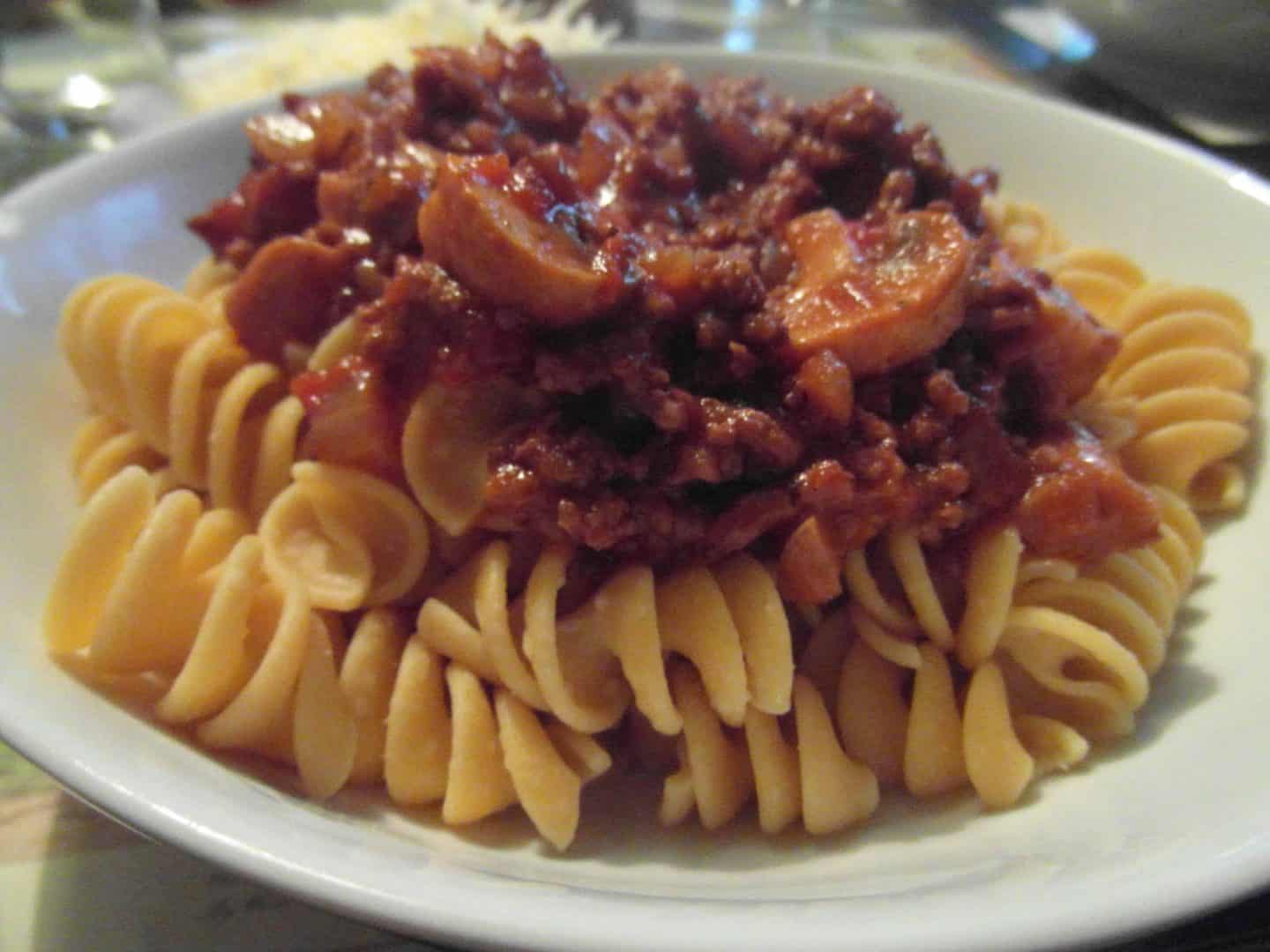 Chickpea pasta – something a bit different!