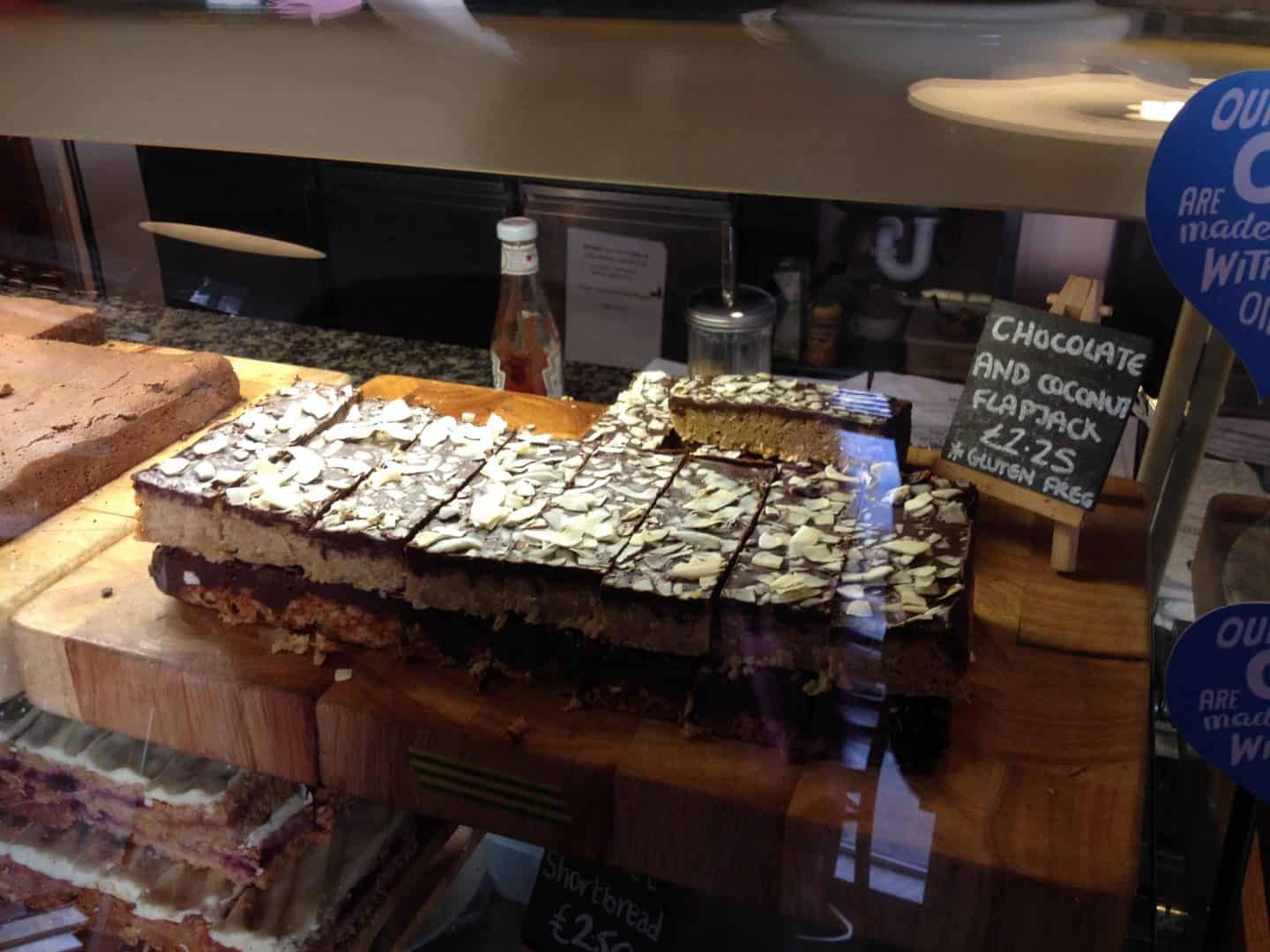 Gluten free delights at Boston Tea Party in Barnstaple