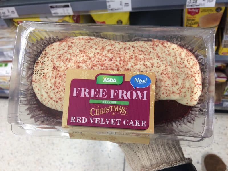 gluten free wheta free red velvet cake asda