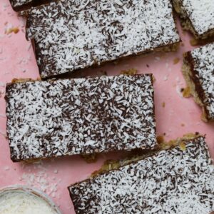 chocolate and coconut flapjack gluten free
