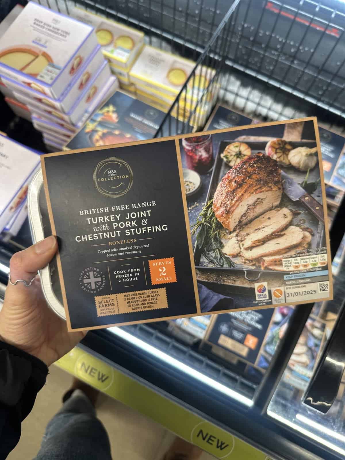 M&S Turkey Joint with Pork & Chestnut Stuffing