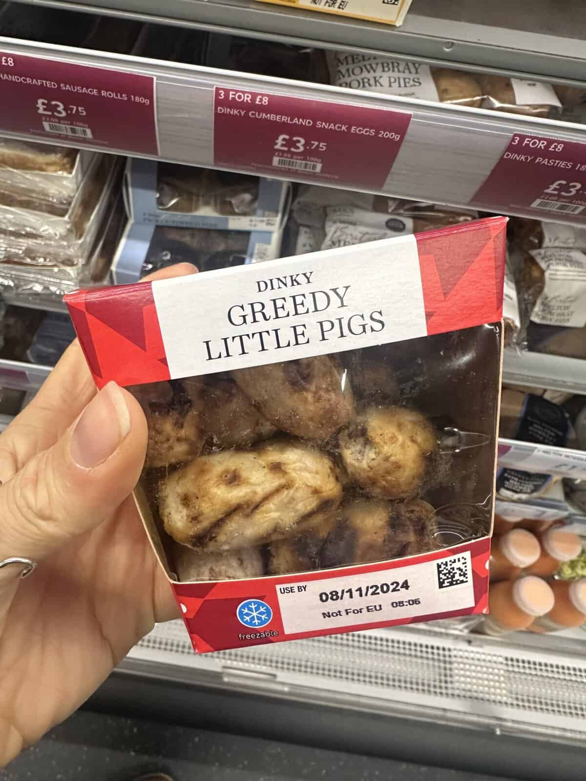 M&S Dinky Greedy Little Pigs.