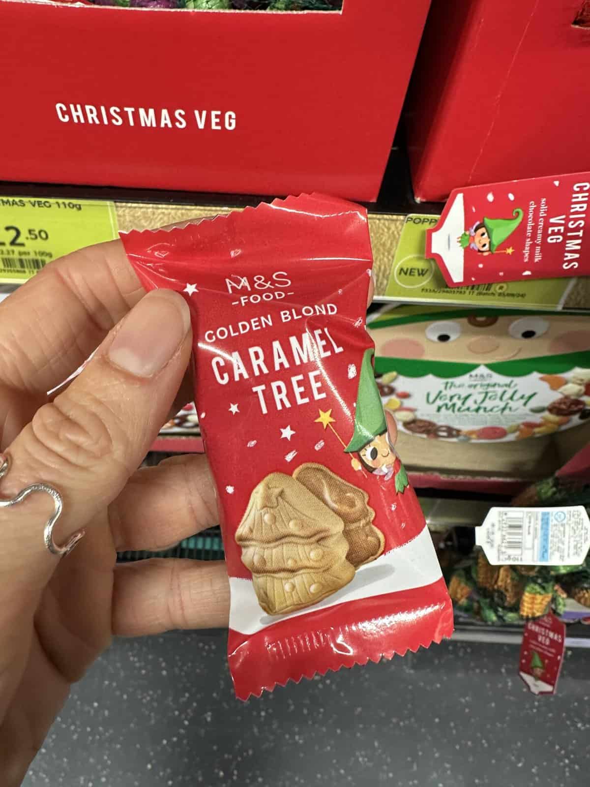 M&S Golden Blond Caramel Tree.