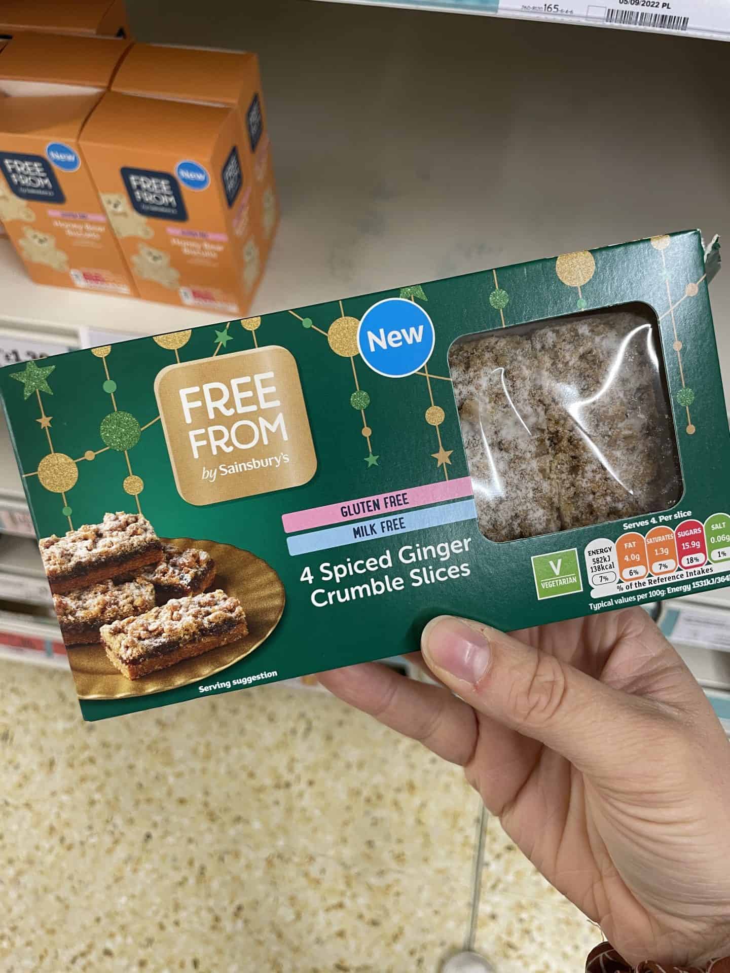 sainsbury's gluten free christmas food 2022