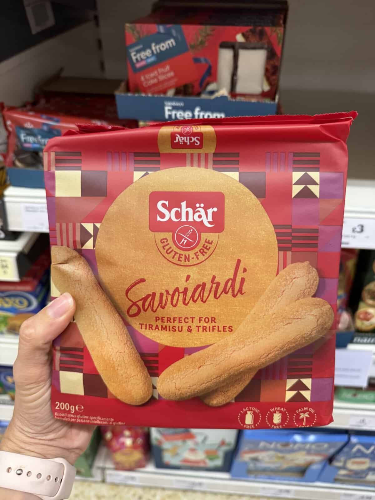 Schar Gluten Free Savoiardi.