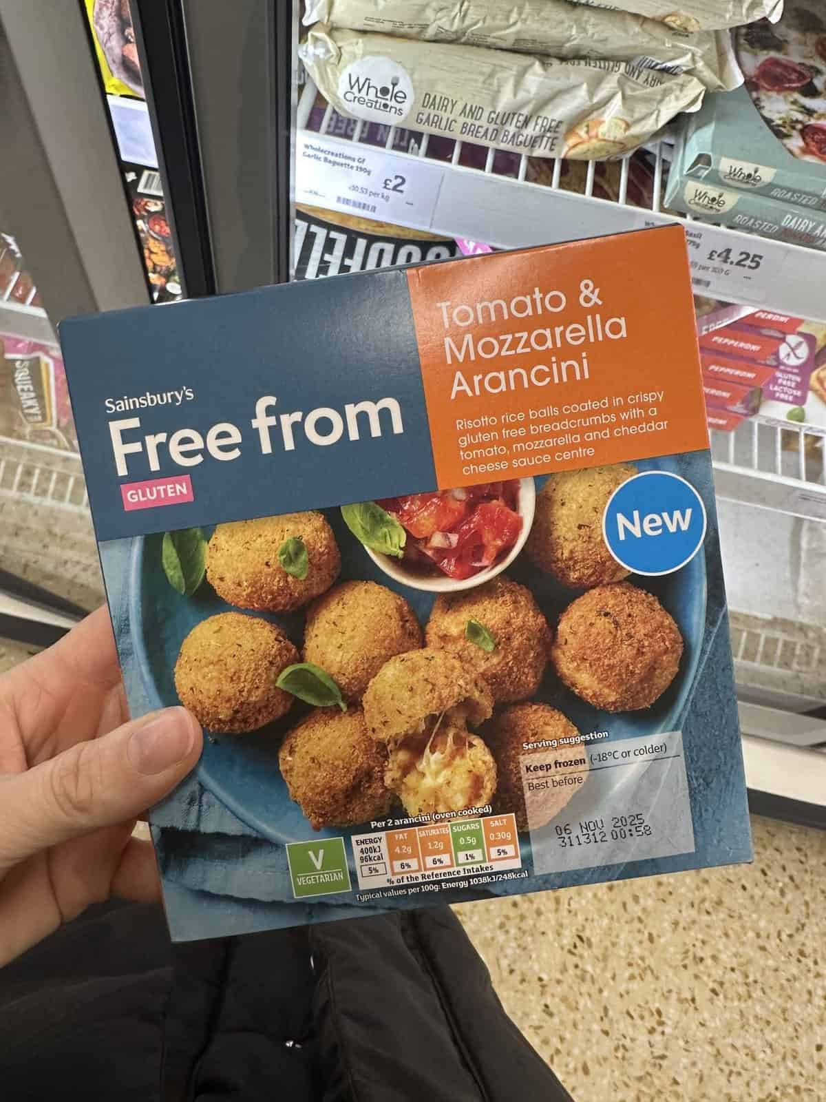 Sainsbury's Gluten Free Arancini Balls