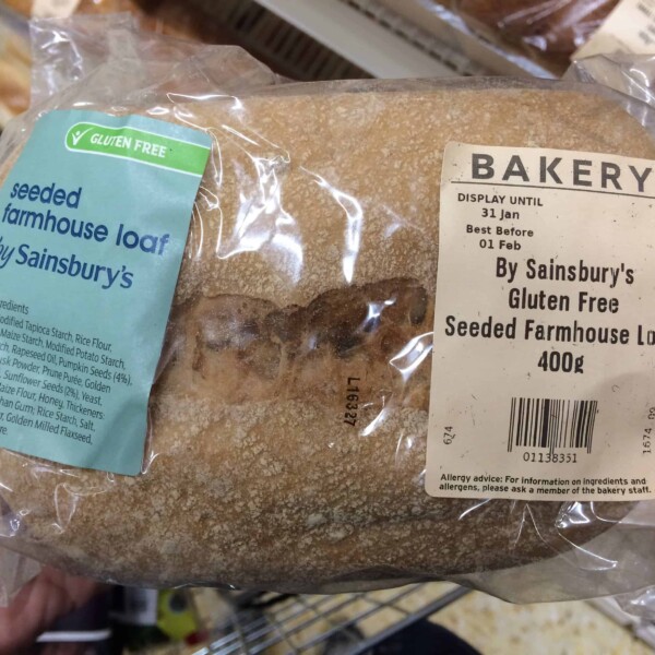 sainsburys bakery gluten free fresh bread