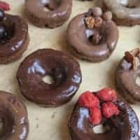gluten free vegan protein doughnuts