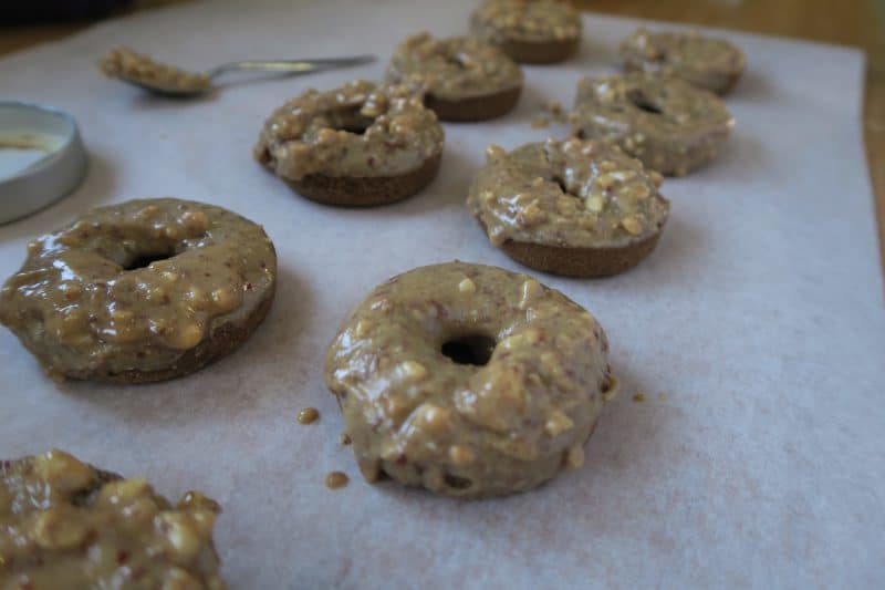 gluten free vegan maple glazed baked doughnuts recipe