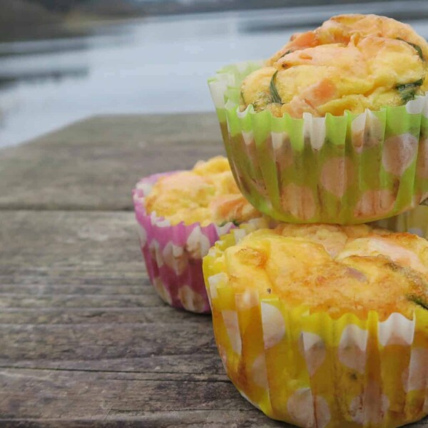 gluten free smoked salmon and chive egg muffins 9