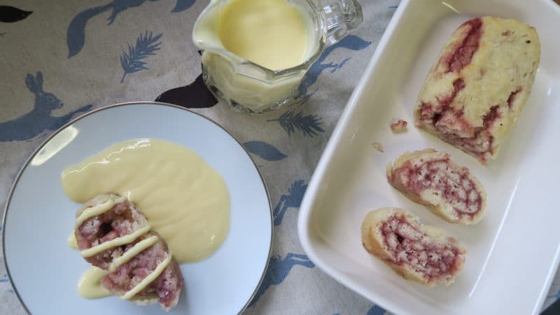 gluten free jam roly-poly recipe