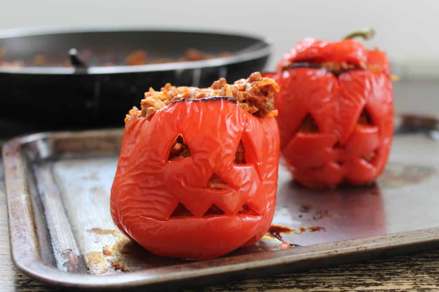 gluten free stuffed pepper jack o'lanterns 12