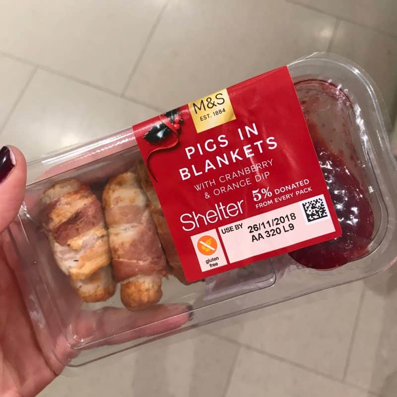 marks and spencer pigs in blankets
