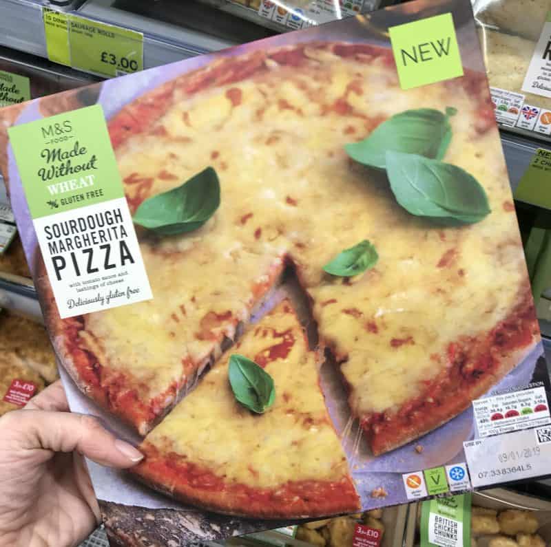 marks and spencer gluten free pizza
