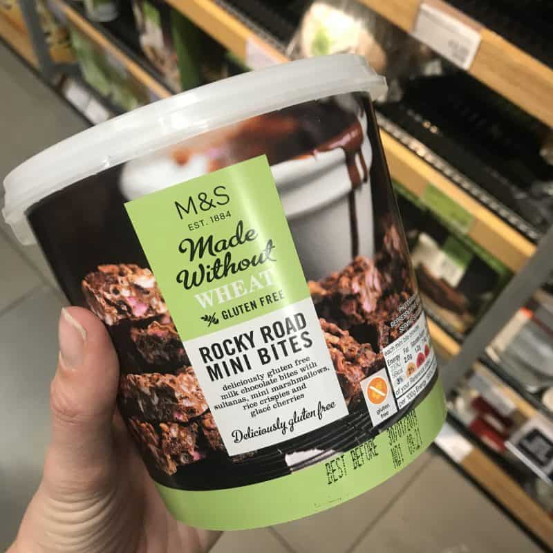 marks and spencer gluten free rocky road