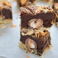 gluten free creme egg slutty brownies recipe