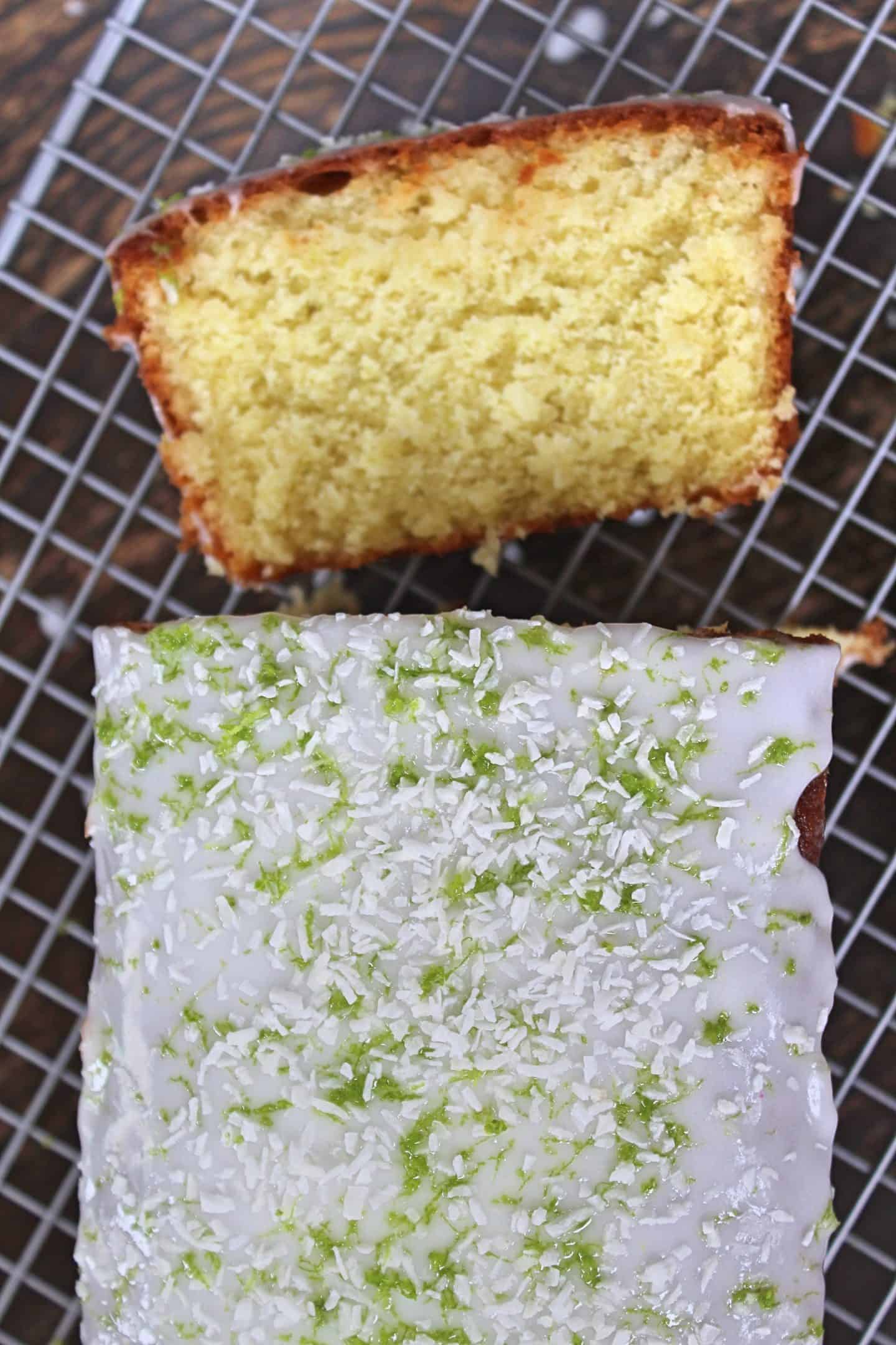 gluten free lime and coconut cake recipe