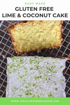 GLUTEN FREE LIME AND COCONUT CAKE RECIPE