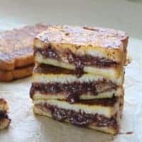 gluten free banana chocolate french toast 55 final square