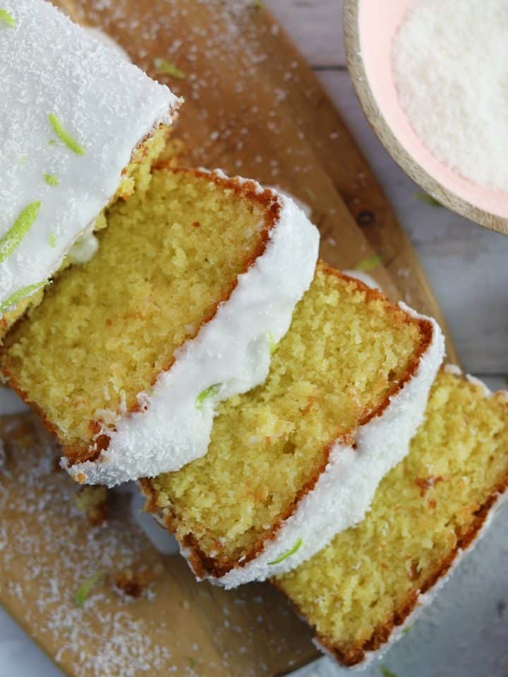 gluten free lime and coconut cake recipe