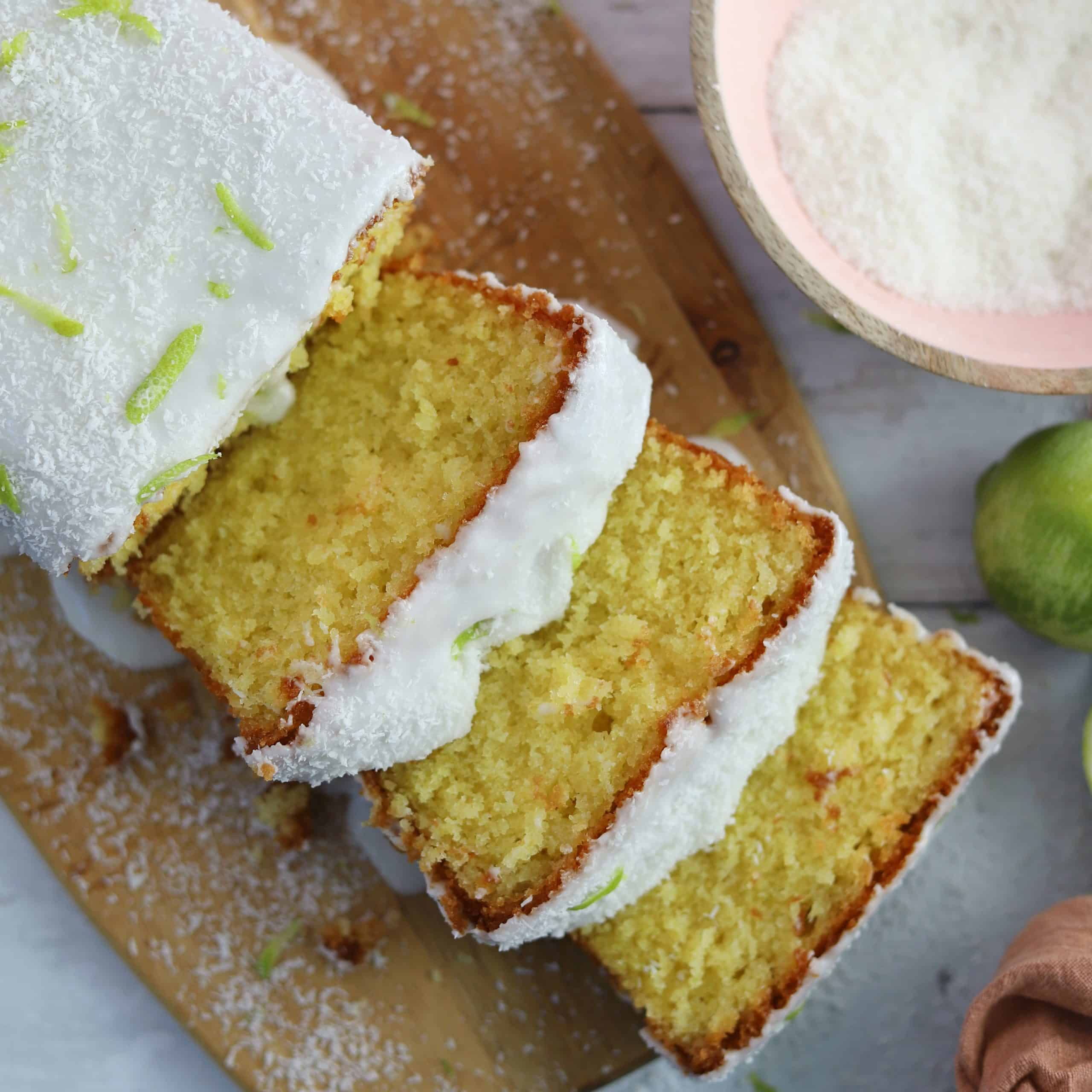 gluten free lime and coconut cake recipe