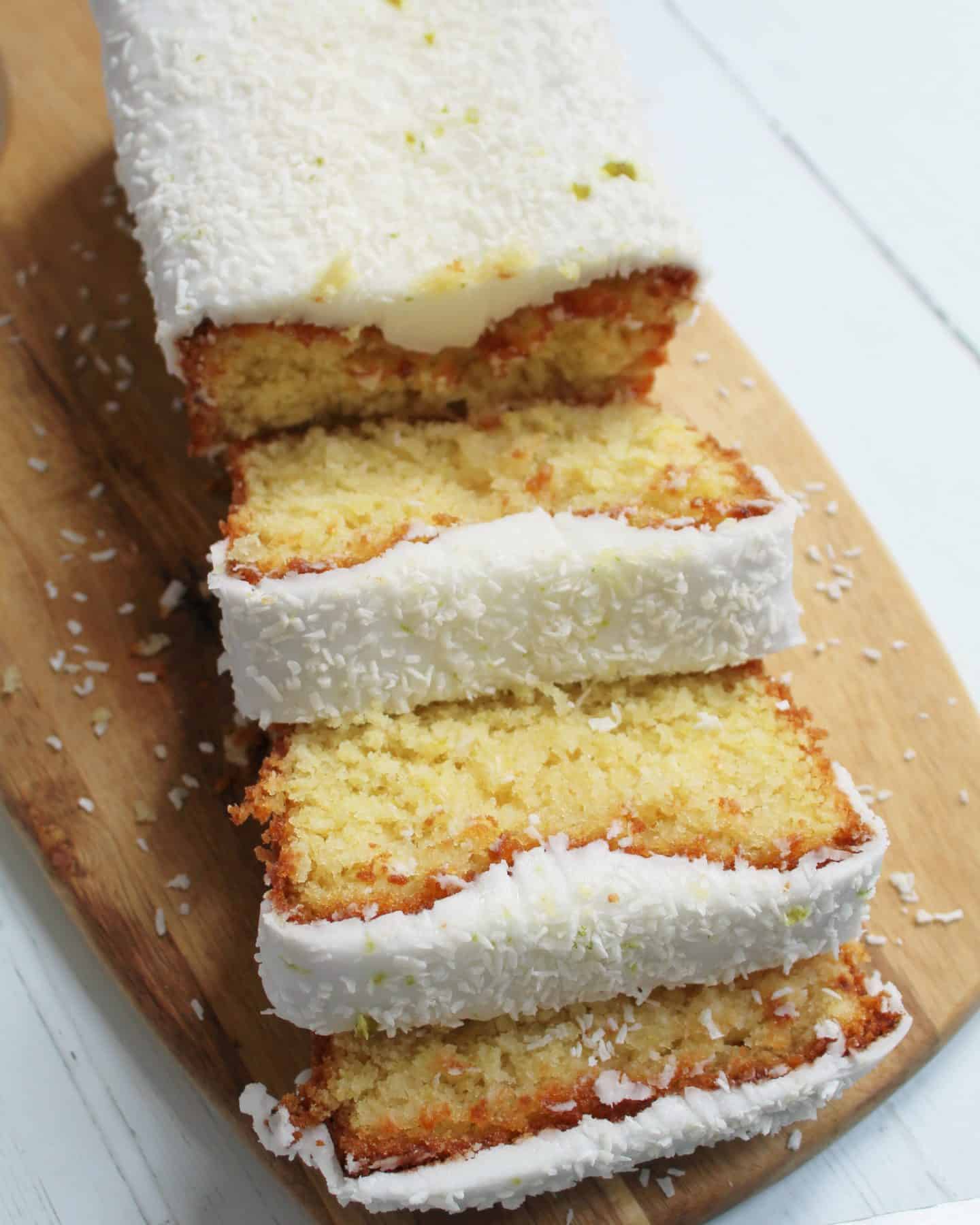 gluten free lime and coconut cake recipe
