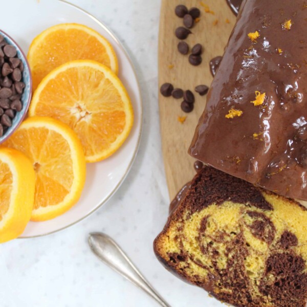 gluten free chocolate orange marble cake recipe