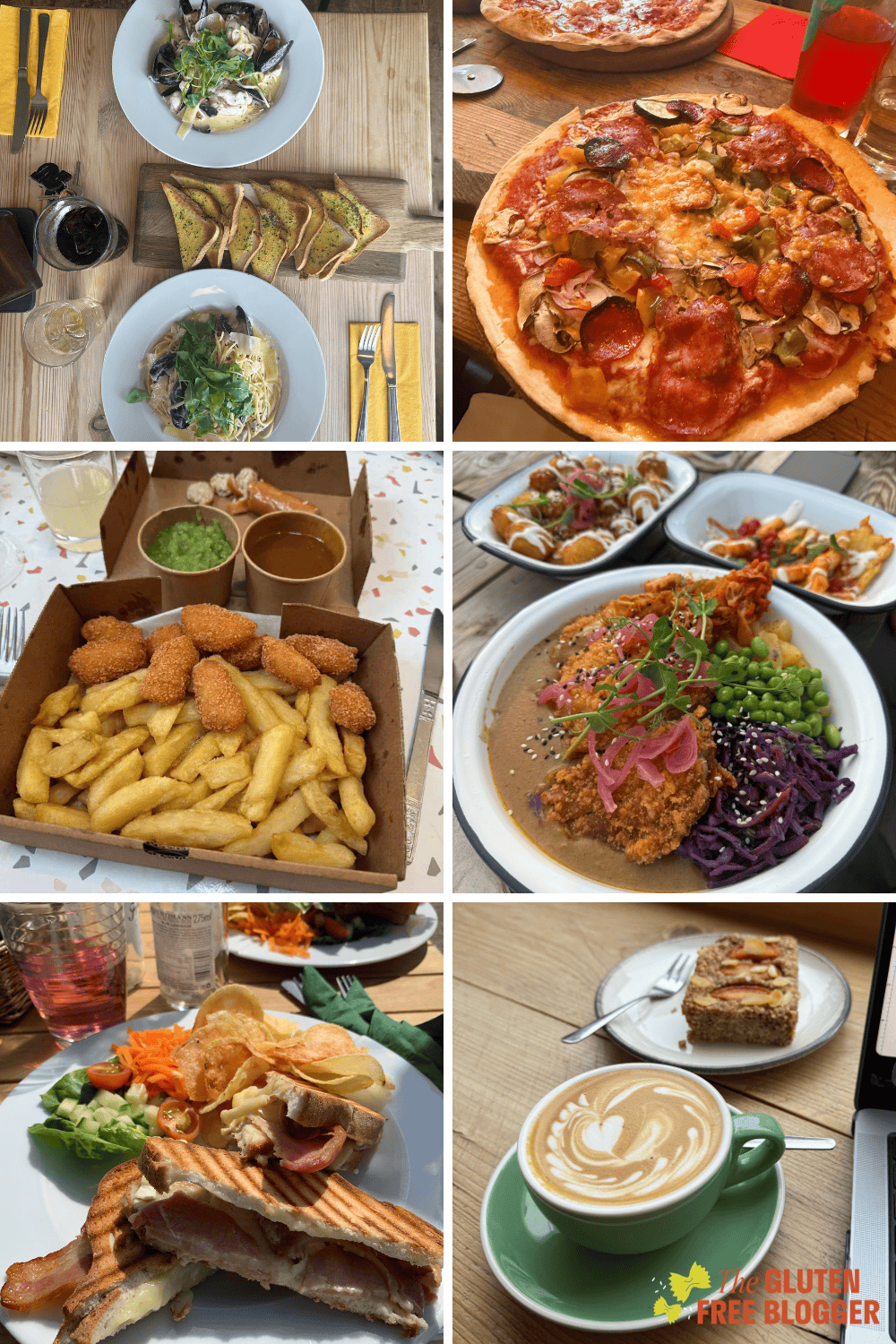 Gluten free food options in North Devon.