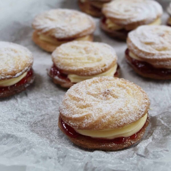 gluten free viennese whirls recipe