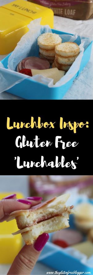 gluten free lunchbox ideas - gluten free children, coeliac children, lunch ideas for kids DIY lunchables