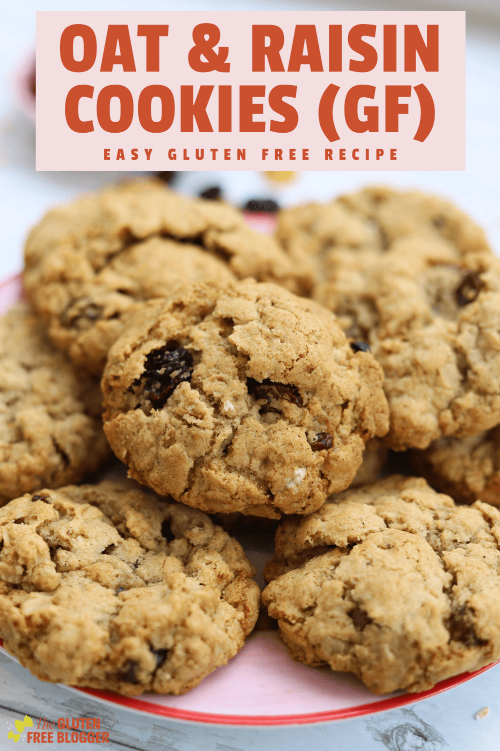 gluten free oatmeal raisin cookies recipe 