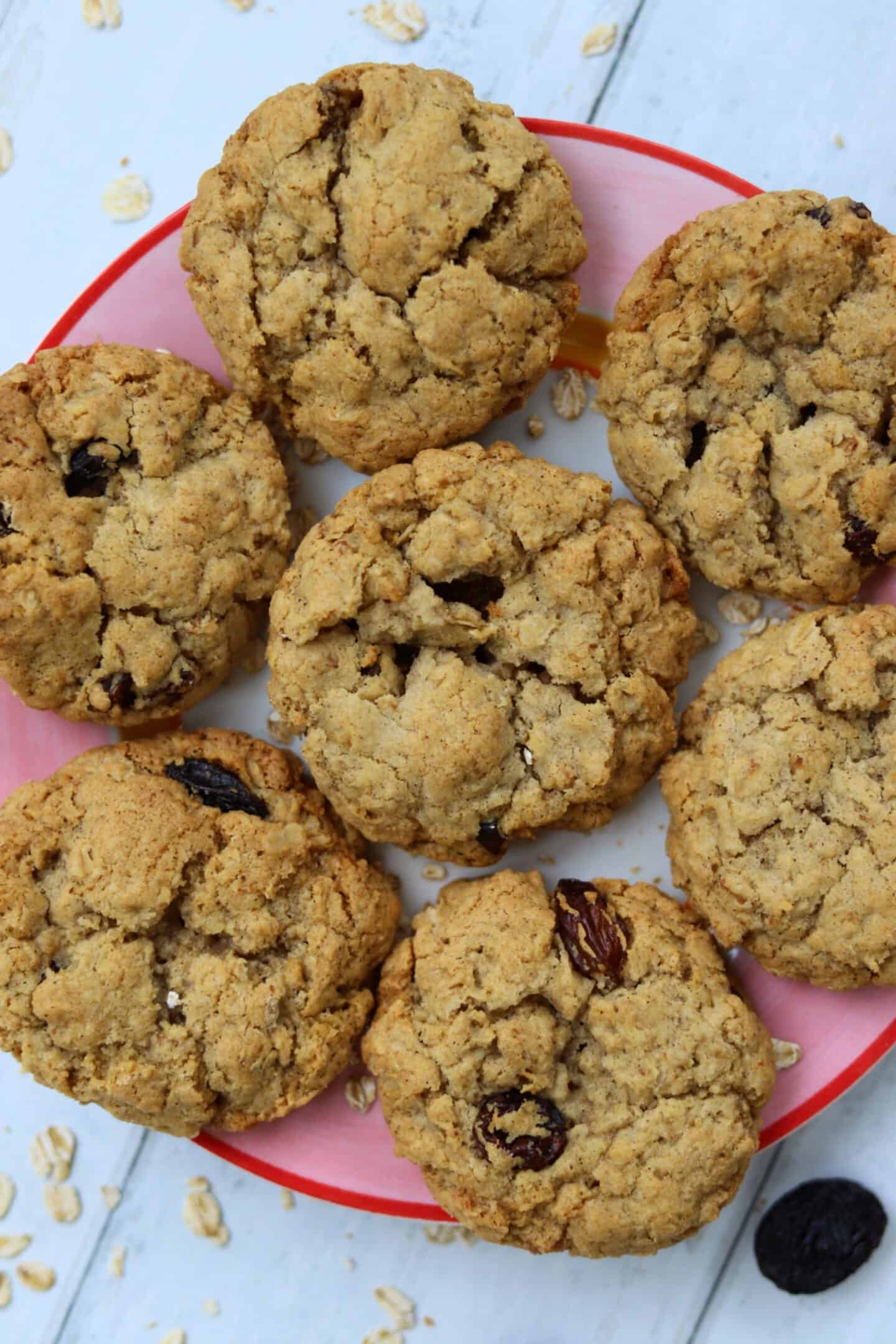 gluten free oat and raisin cookies recipe