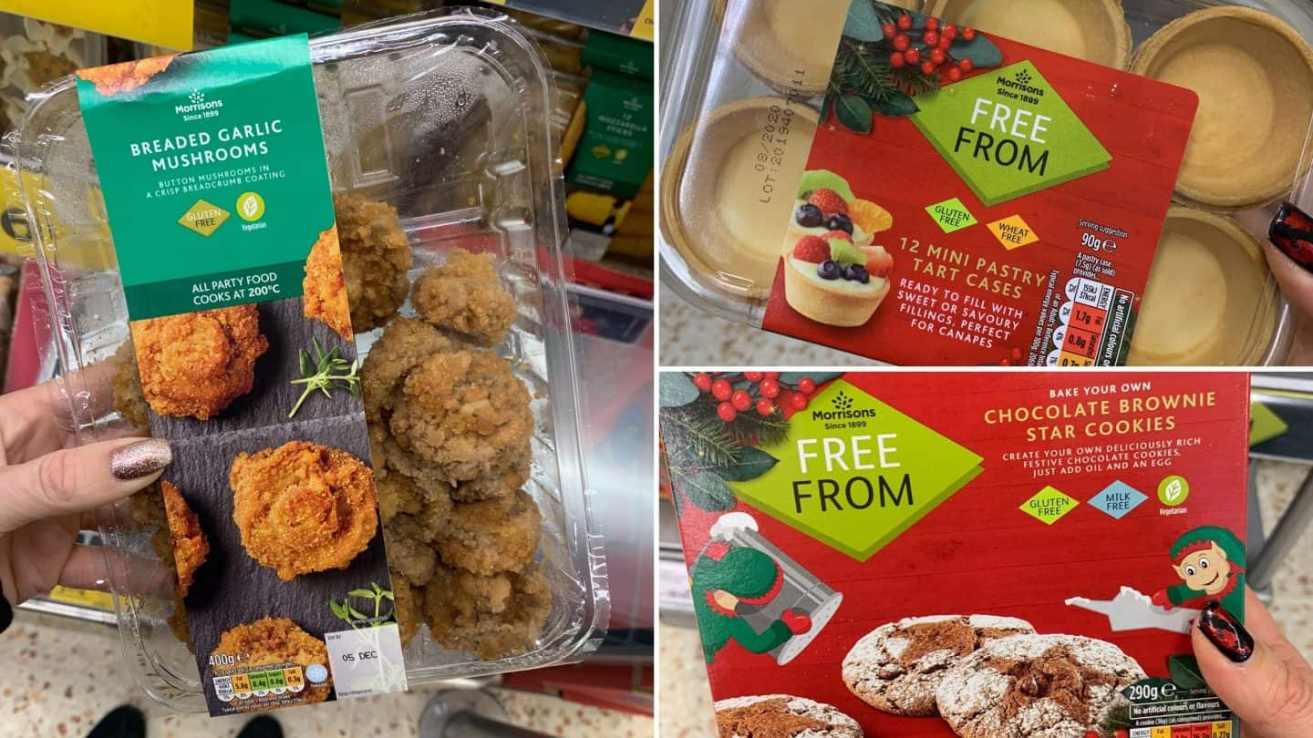 gluten free christmas food morrisons