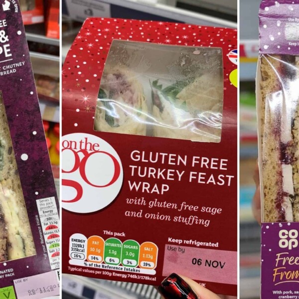gluten free christmas sandwiches