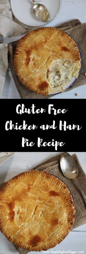 gluten free chicken and ham pie recipe roast dinner christmas leftovers recipe food waste ideas