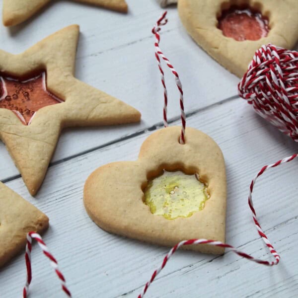 gluten free stained glass window biscuits 13