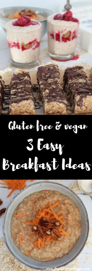 3 easy breakfast ideas recipes gluten free breakfast ideas coeliac dairy free