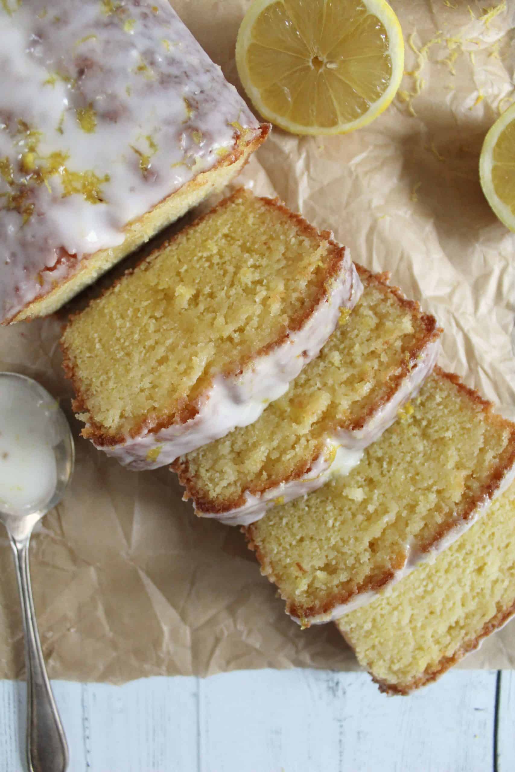 GLUTEN FREE LEMON DRIZZLE CAKE RECIPE