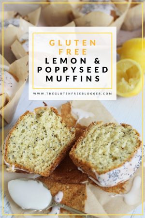 gluten free lemon and poppyseed muffins recipe coeliac celiac easy baking recipes