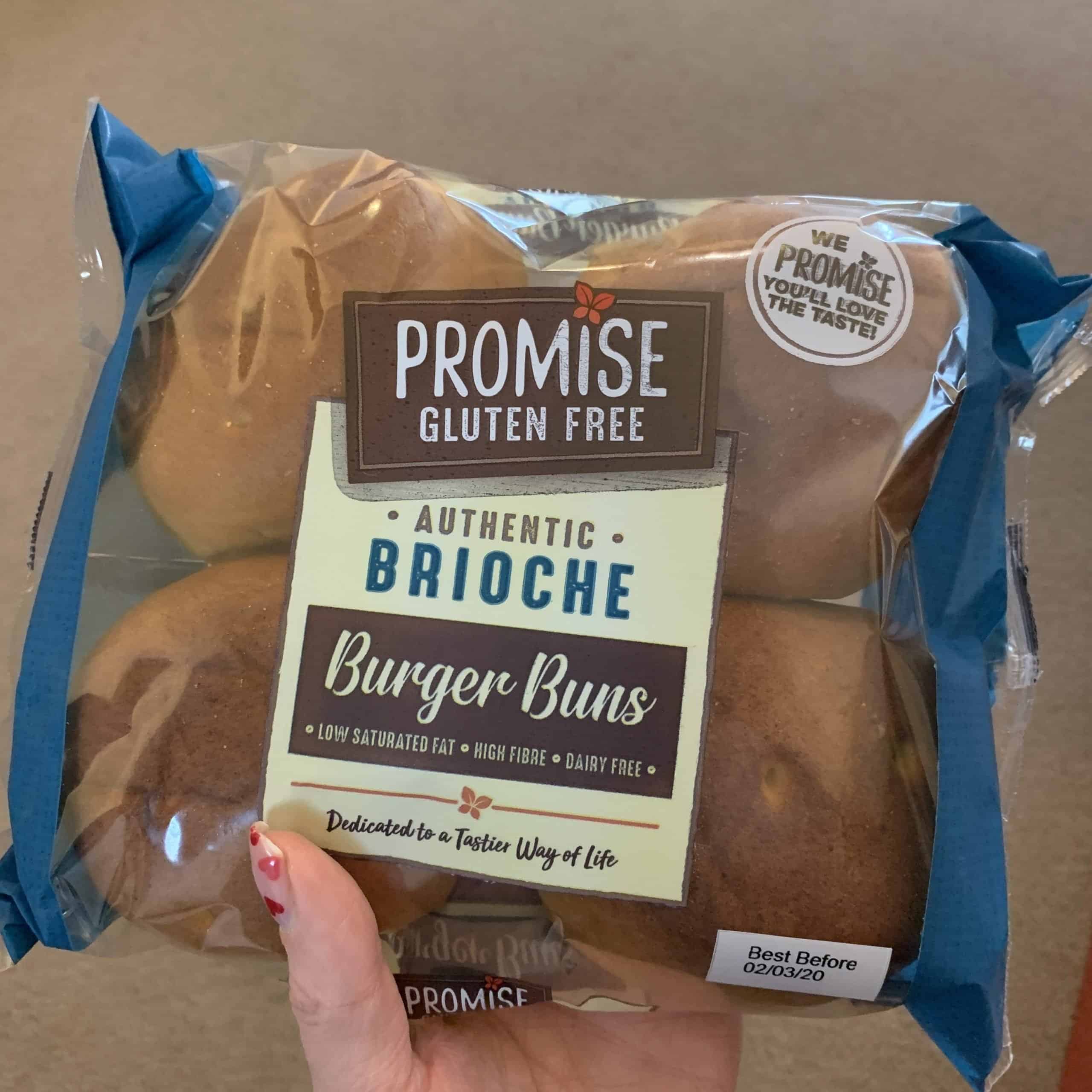 promise gluten free brioche bun 