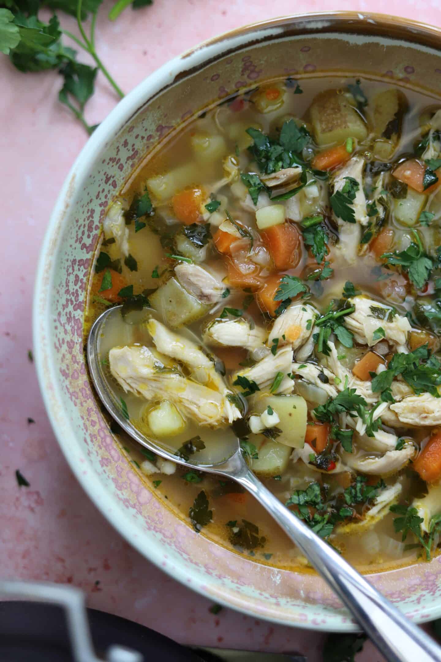 recipe for gluten free chicken soup