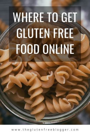 where to get gluten free food online during self-isolation lockdown uk