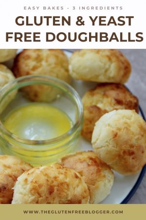 gluten free cheesy doughballs recipe no yeast free baking recipes