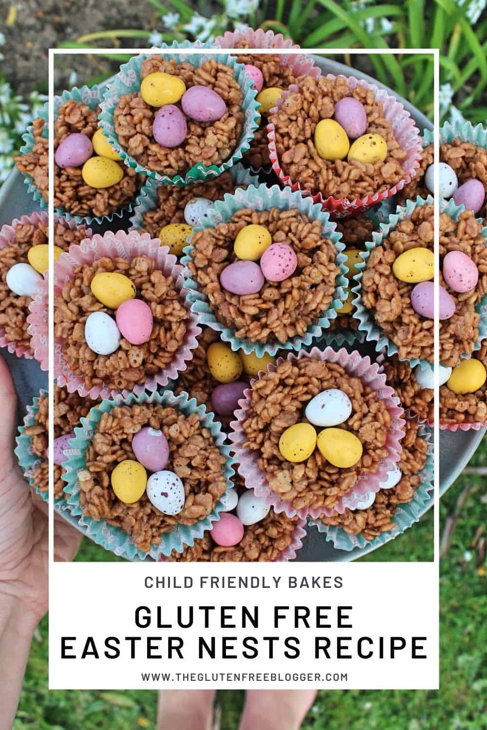 gluten free easter nests recipe easy child friendly no bake recipes (1)