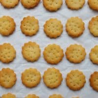 GLUTEN FREE MINI CHEDDARS CHEESE RITZ CRACKER RECIPE 4