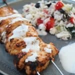 chicken kebabs with greek rice salad recipe gluten free 6