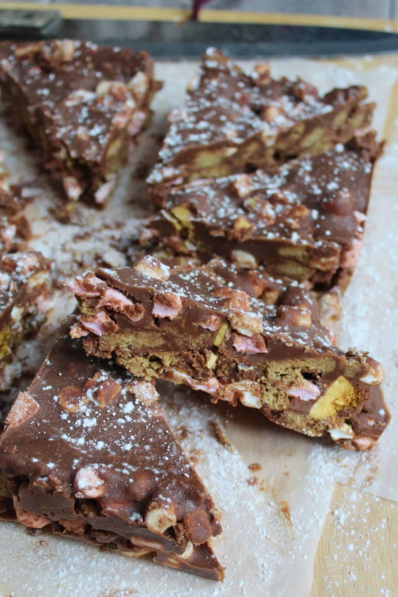Gluten-Free Rocky Road Chocolate Cake - Homemade Fresh, Ships USA