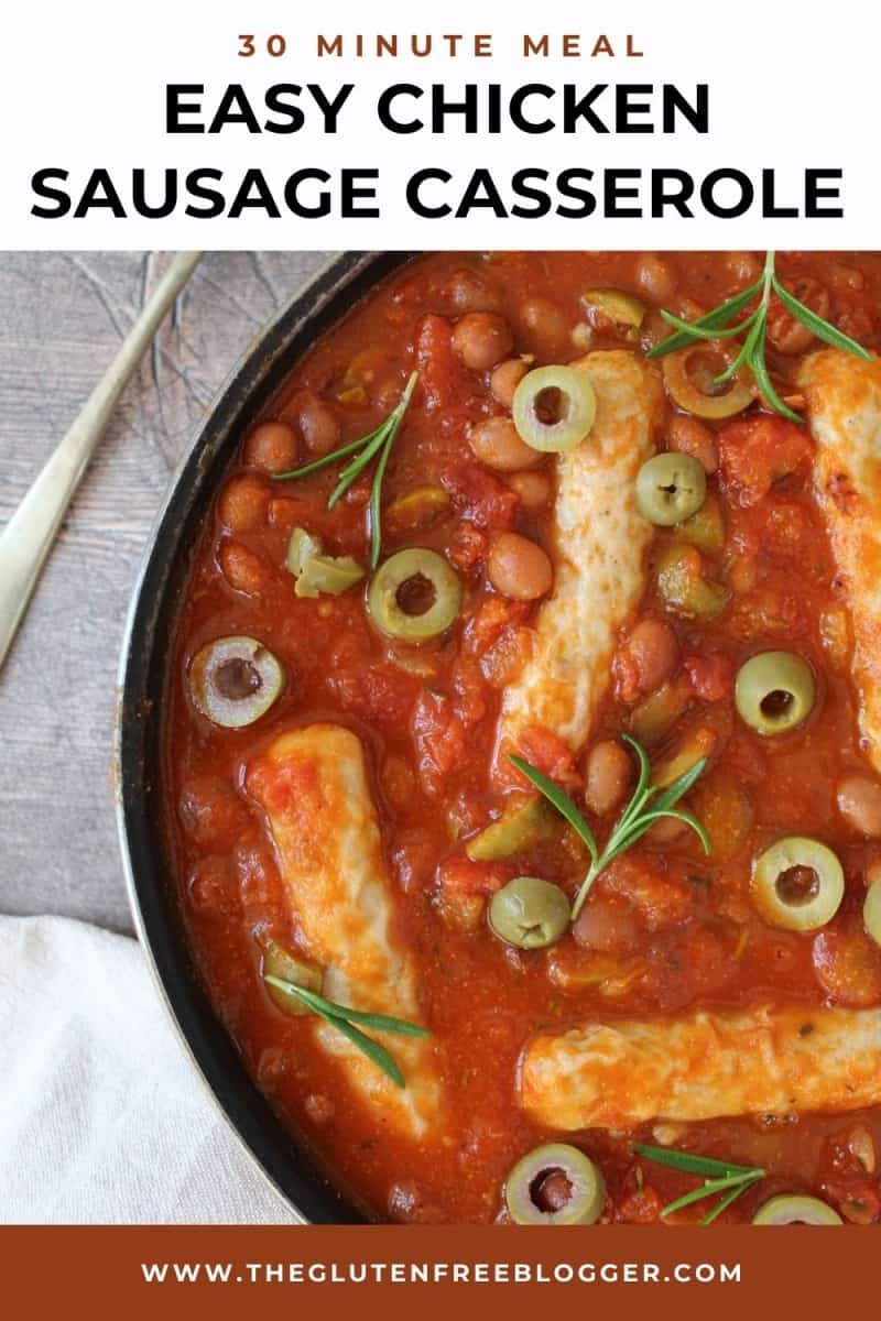 Chicken Sausage Casserole The Gluten Free Blogger