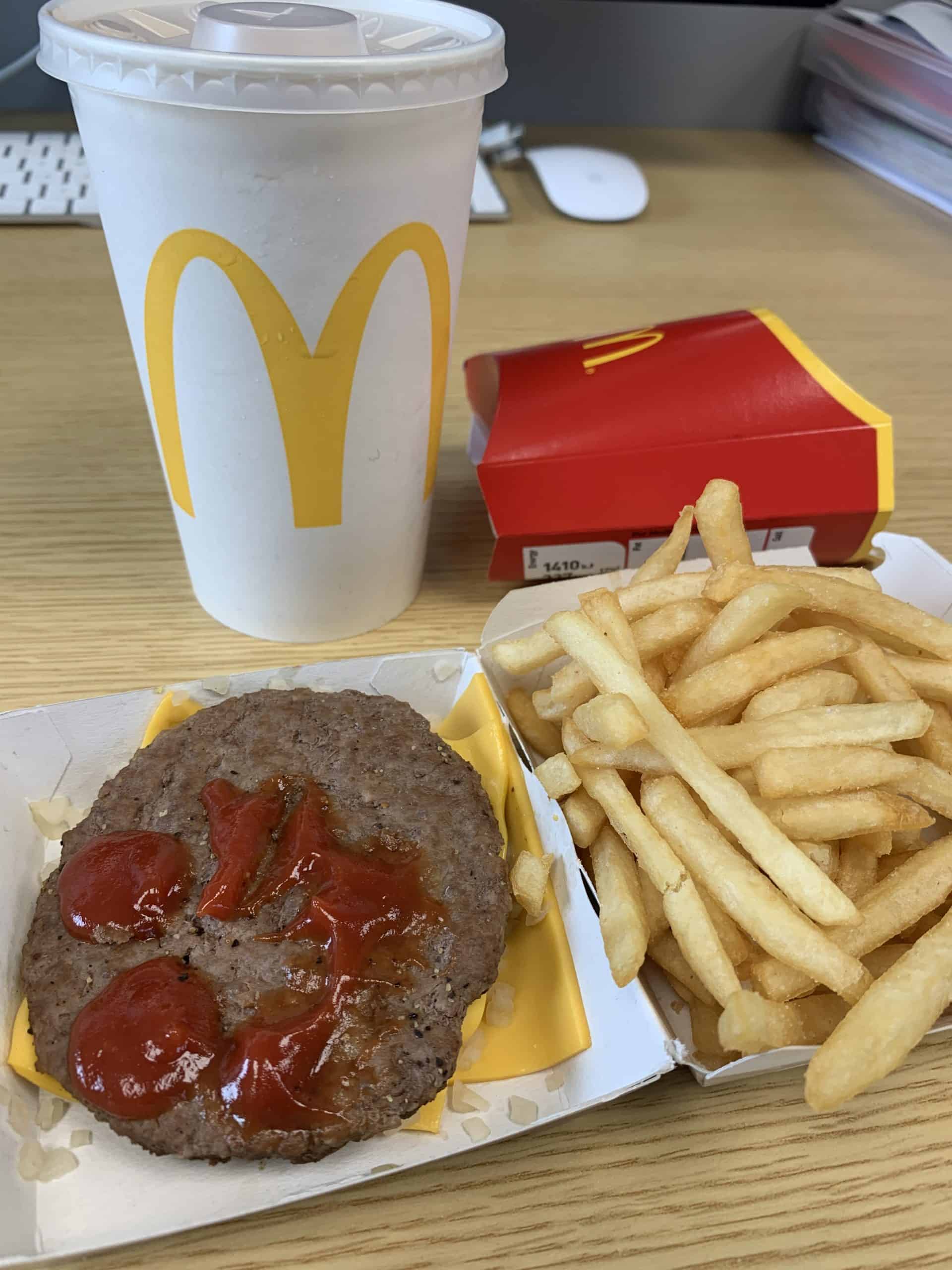 mcdonald's gluten free in the uk